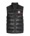 Canada Goose Men's Down Vest With Logo Patch In Black