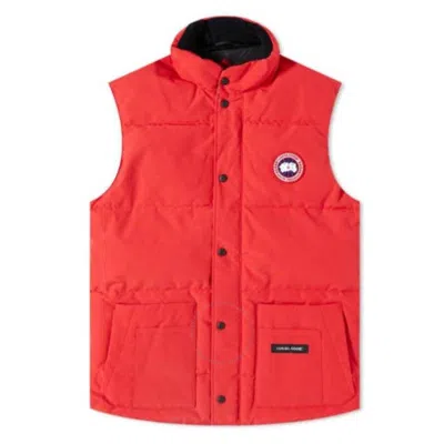 CANADA GOOSE CANADA GOOSE RED FREESTYLE CREW DOWN VEST