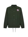 Canada Goose Regency Jacket Collared Design Elasticated Cuffs Hem In Gold