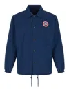 Canada Goose Regency Jacket Elastic Cuffs Drawstring Hem In Blue