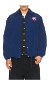 Canada Goose Regency Jacket Elastic Cuffs Drawstring Hem In Blue