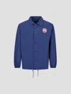 Canada Goose Regency Jacket Elastic Cuffs Drawstring Hem In Blue