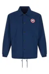 Canada Goose Regency Jacket Elastic Cuffs Drawstring Hem In Blue