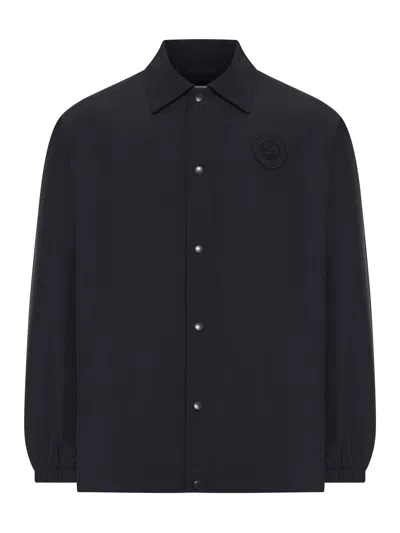 Canada Goose Men Regency Jacket With Logo In Black