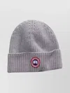 Canada Goose Relaxed Style Hat Folded Cuff In Gray