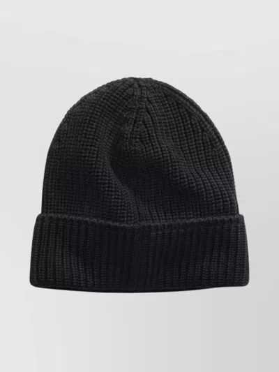 Canada Goose Relaxed Style Hat Folded Cuff In Black