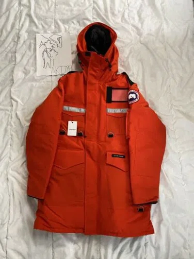 Pre-owned Canada Goose Resolute Parka X Junya Watanabe Medium (read Description) In Orange