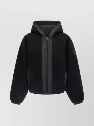 CANADA GOOSE REVERSIBLE BOMBER JACKET HOODED DESIGN