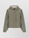 Canada Goose Alberni Reversible Fleece Jacket In Green
