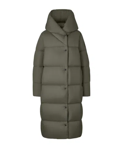Canada Goose Rhoda Down Parka Coat In Green