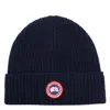 Canada Goose Rib Toque Hat In Blue