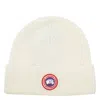 Canada Goose Rib Toque Hat In Neutral