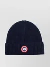 Canada Goose Women Logo Rib Toque Hat