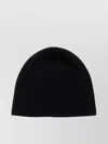 CANADA GOOSE RIBBED KNIT CUFFED LOGOED PATCH BEANIE