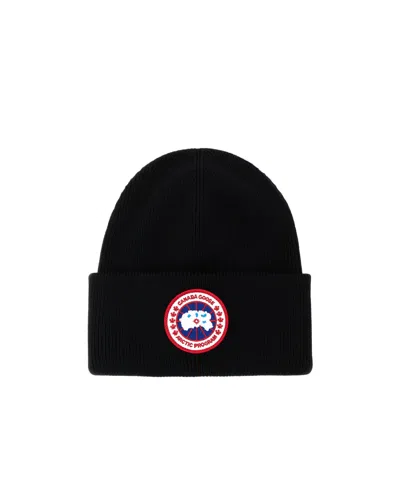 CANADA GOOSE ARCTIC DISC TOQUE BEANIE HAT