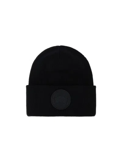 CANADA GOOSE RIBBED KNIT HAT