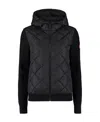 Canada Goose Hybridge® Down-paneled Wool Jacket In Black