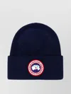 Canada Goose Cuffia Arctic In Lana Blu Navy Uomo In Blue