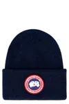 CANADA GOOSE CANADA GOOSE RIBBED WOOL BEANIE