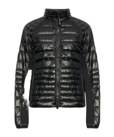Canada Goose Right-collar Down Jacket In Black