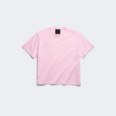 Canada Goose Roam T-shirt Embroidered In Pink