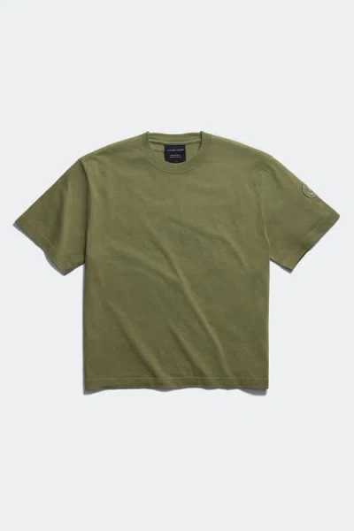 Canada Goose Roam T-shirt Tonal Disc In Green