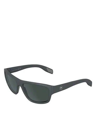 Canada Goose Rodes Modified Rectangular Sunglasses, 60mm In Gray