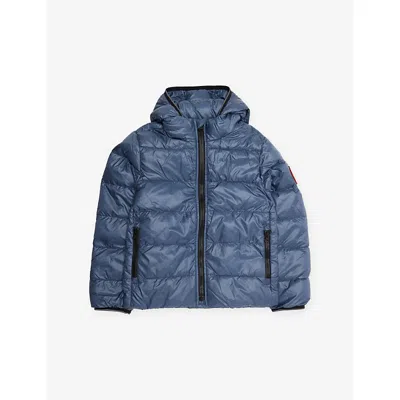 Canada Goose Kids' Rofton Hooded Shell-down Jacket 2-7 In Ozone Blue - Bleu Ozone