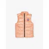 Canada Goose Daylily - Hemerocalle Crofton Logo-patch Shell-down Gilet 7-16 Years In Daylily - Hemerocalle