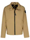 Canada Goose Rosedale Beige Cotton Blend Jacket