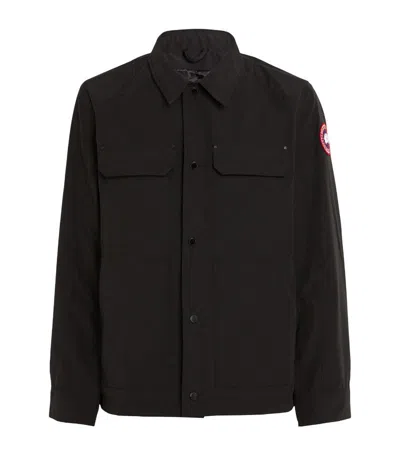 Canada Goose Rosedale Bomber Jacket In Black