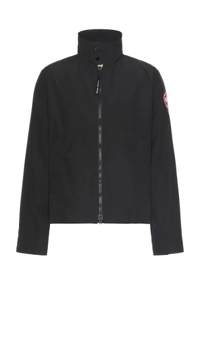Canada Goose Hybridge Knit Down Jacket In Black
