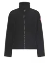 Canada Goose Rosedale Zip-up Jacket In Black