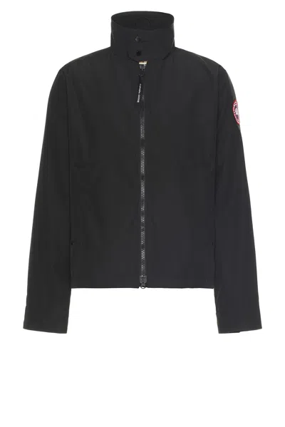 Canada Goose Hybridge Knit Down Jacket In Black