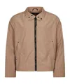 Canada Goose Rosedale Logo-patch Jacket In Nude