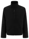 Canada Goose High Neck Down Jacket With Zip Pockets In Black