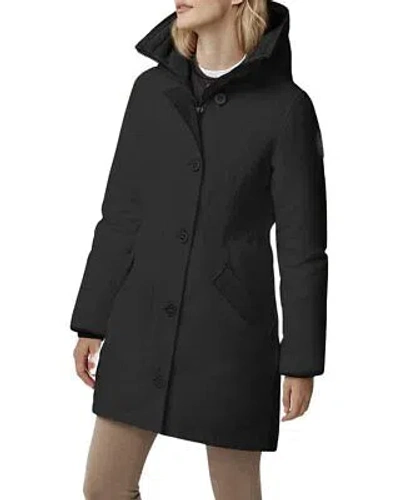 Pre-owned Canada Goose Rossclair Black Label Down Parka Women's Xs