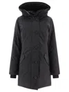 CANADA GOOSE ROSSCLAIR COATS BLACK