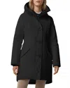 Canada Goose Rossclair Water Resistant 625 Fill Power Down Parka In Black