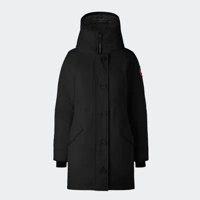 Canada Goose Rossclair Parka In Black