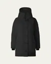 Canada Goose Rossclair Water Resistant 625 Fill Power Down Parka In Black