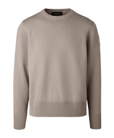 Canada Goose Rosseau Crewneck Jumper In Neutral