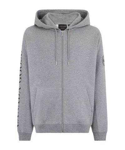 Canada Goose Rove Full Zip Hoodie In Gray