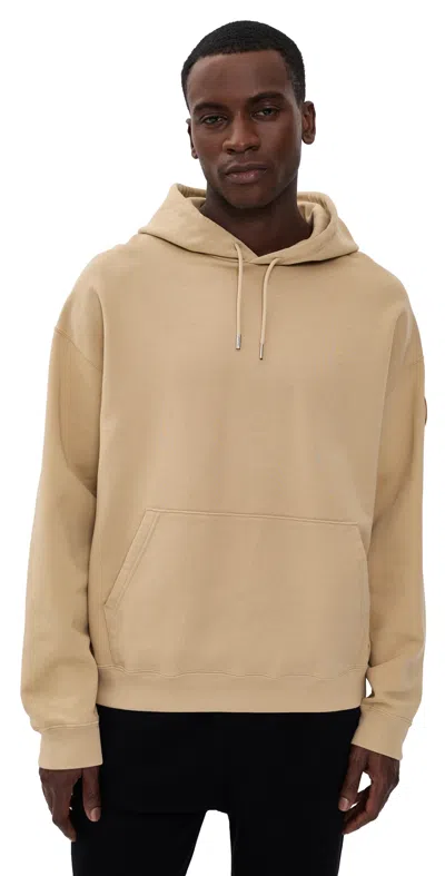 Canada Goose Rove Hoodie With Tonal Disc Ecru Beige In Brown