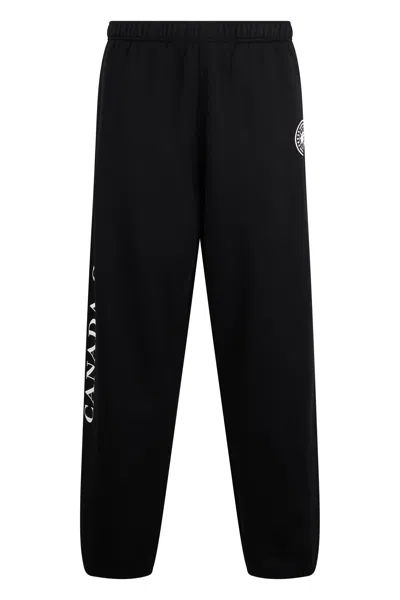 Canada Goose Rove Jogger With Therge Logo In Black
