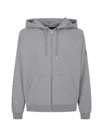 Canada Goose Rove Logo-detail Hoodie In Gray