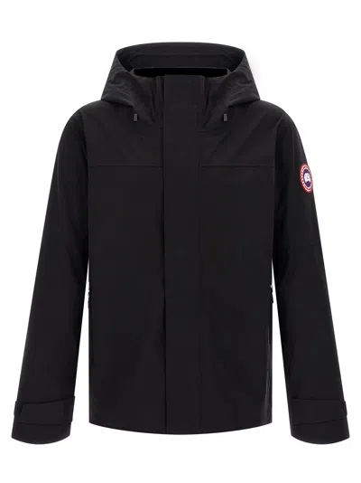 Canada Goose Rupert Rain Jacket In Black