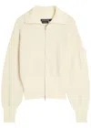 Canada Goose Sauble Alpaca-blend Cardigan In White