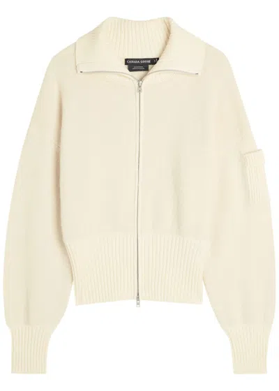 CANADA GOOSE CANADA GOOSE SAUBLE ALPACA-BLEND CARDIGAN