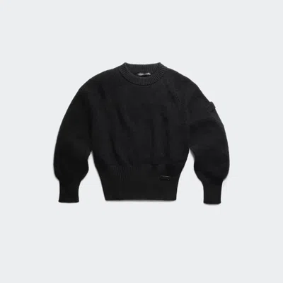Canada Goose Sauble Alpaca Crewneck Sweater In Black